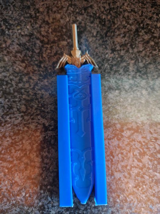 Grip consola Legion go Zelda master sword cosplay colecionador