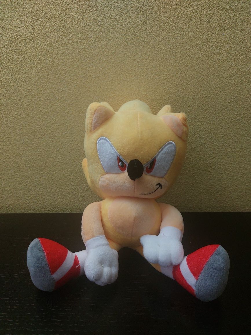 Peluche Super Sonic da série Sonic