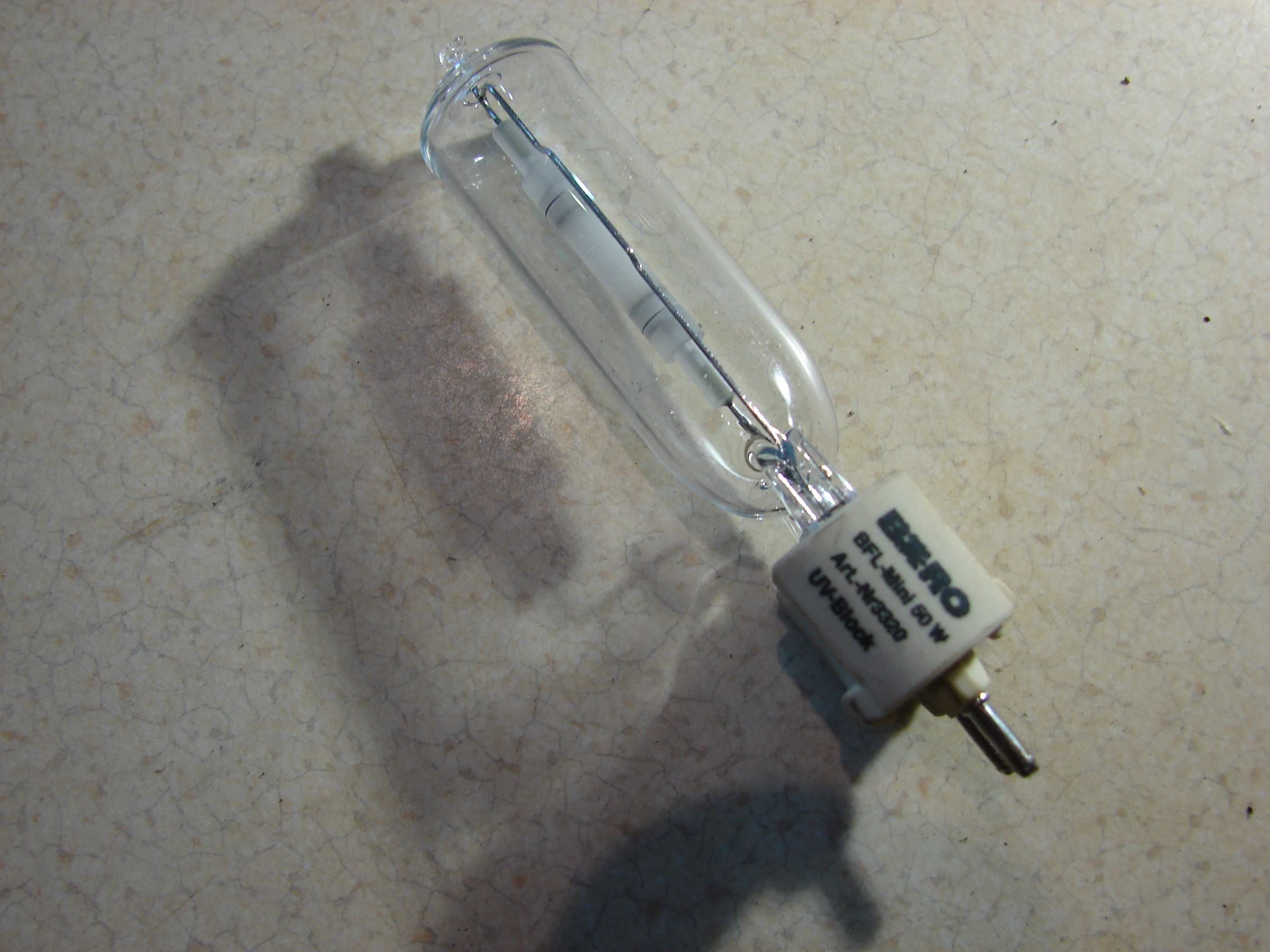 żarówka metalohalogen BARO BFL-mini 50W art nr 3320 UV block