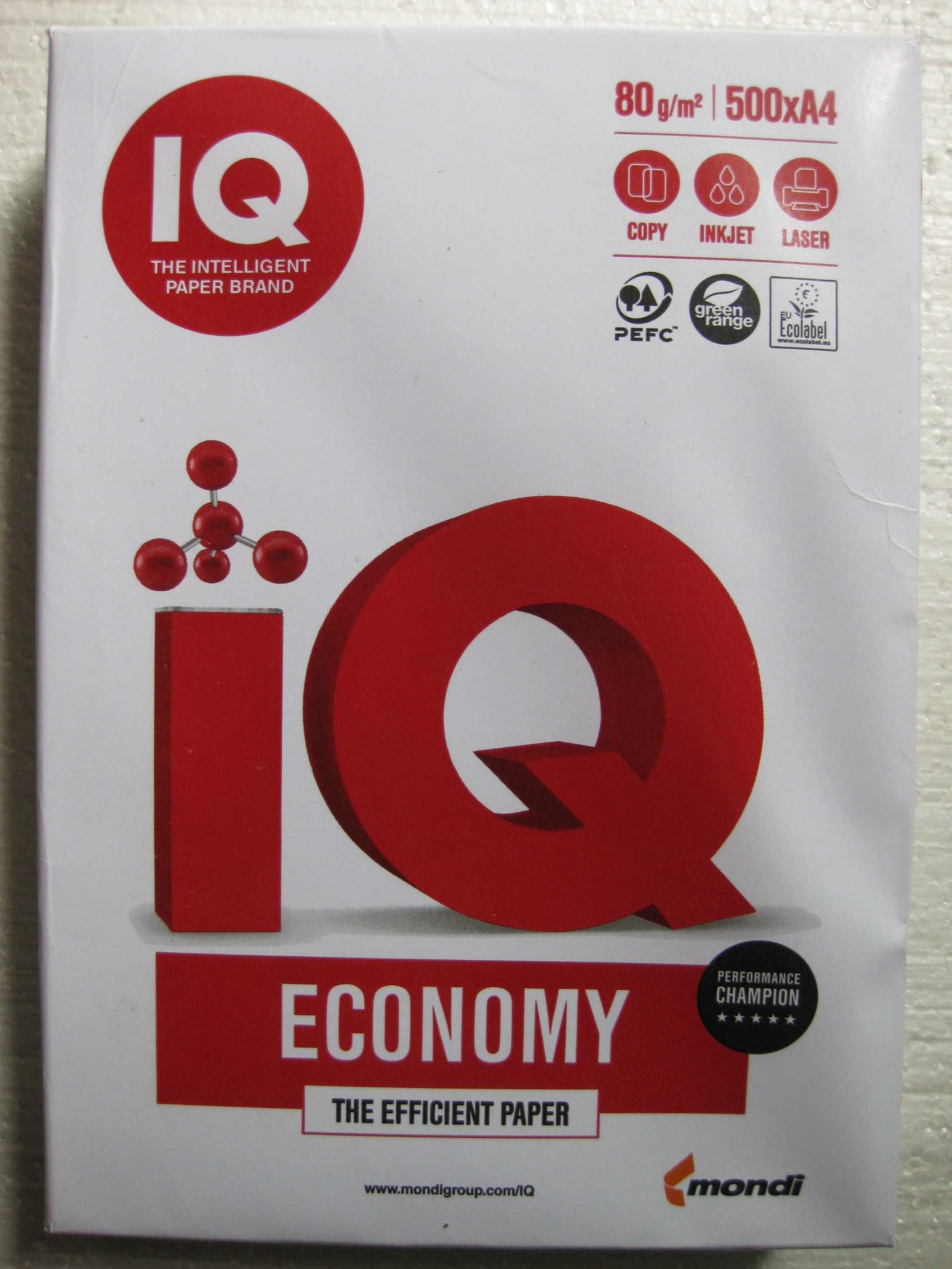Бумага офисная А4 Berga Speed, IQ Economy