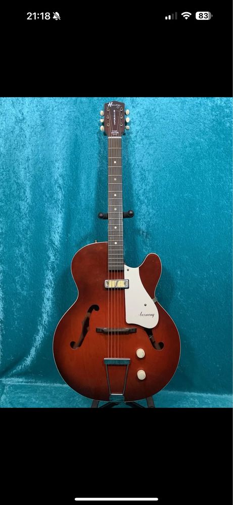 Gitara Harmony Rocket H53 z 1964 roku prod. USA
