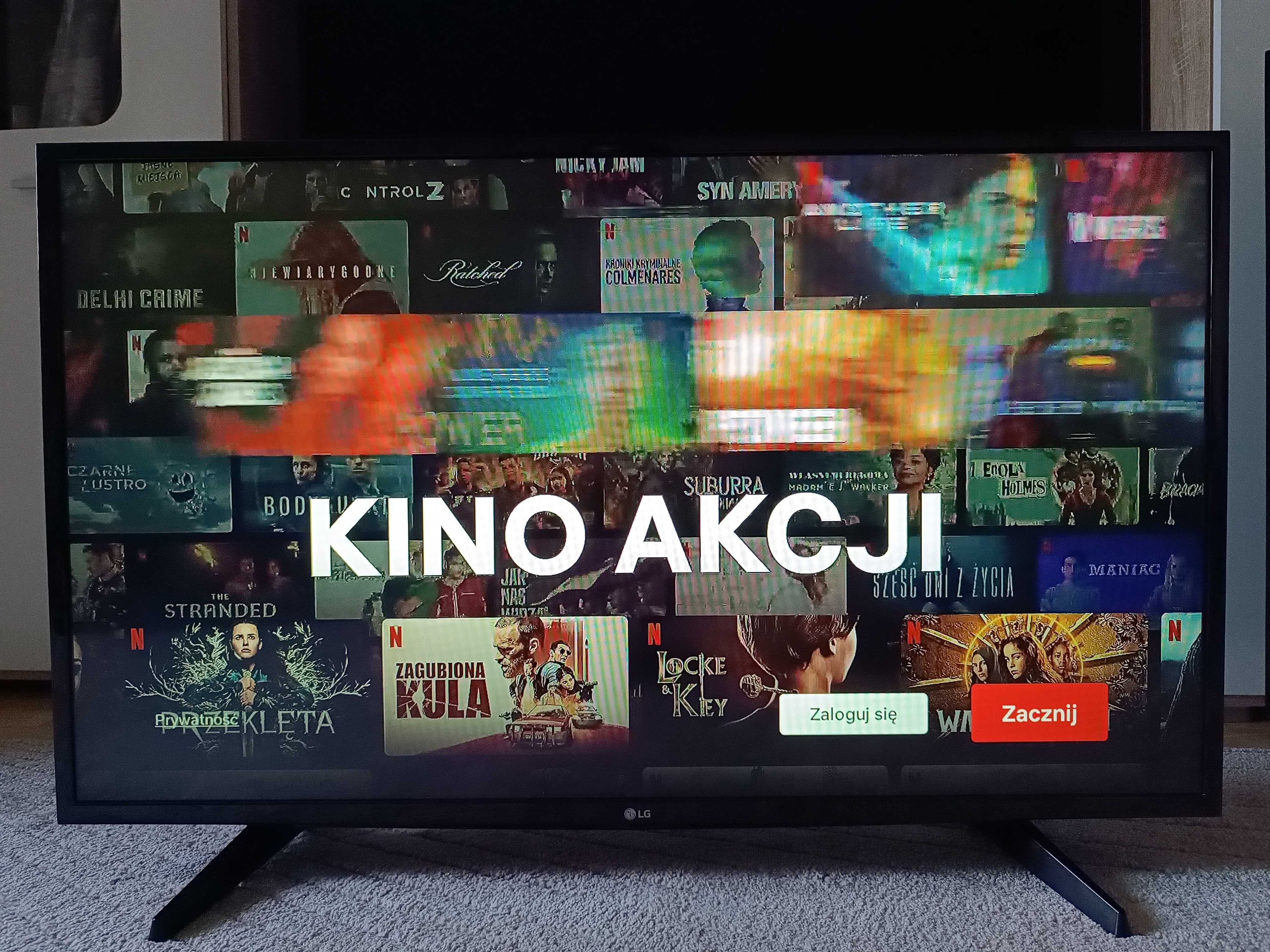 LG 43LH570V smart wifi youtube netflix sprawny stan bdb.