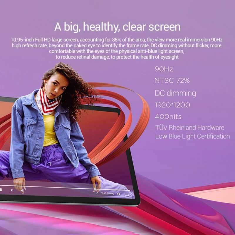 Планшет Lenovo Tab K10/M11, 8/128, глобальна прошивка, WIFI