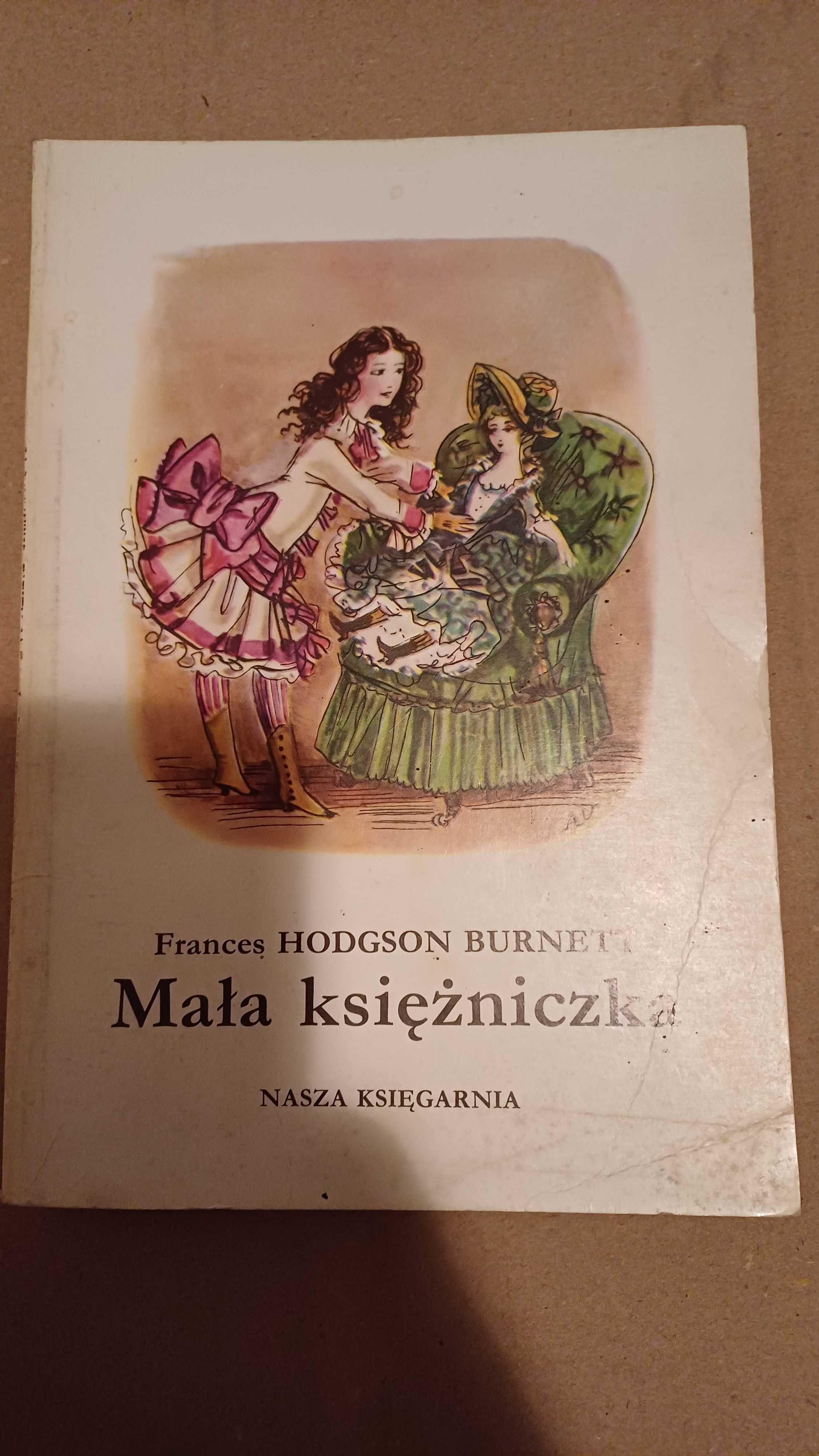 Książka – Mała księżniczka – Frances Hodgson Burnett (wyd. 1990)