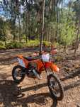 KTM 125 exc six days