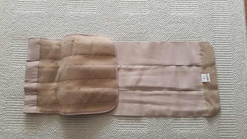 Cinta elástica de cor bege