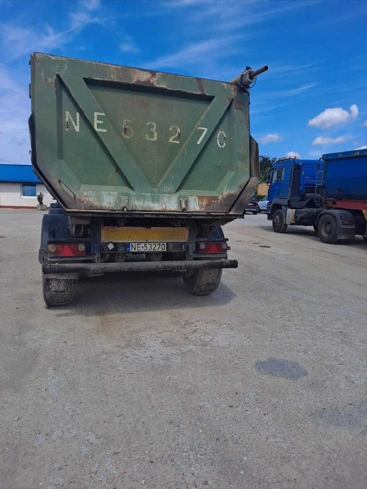 Naczepa  wywrotka ciężarowa Berger 2007 r