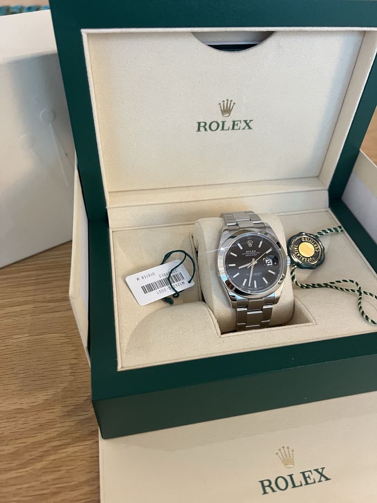ROLEX DATEJUST 126300 | 41mm | FULL SET | 2019