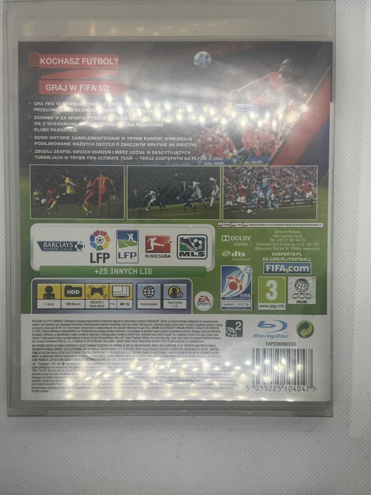 Gra FIFA 12 na ps3