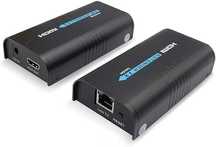Przedłużacz HDMI, 100 m HDMI nadajnik i odbiornik przez sieć Ethernet