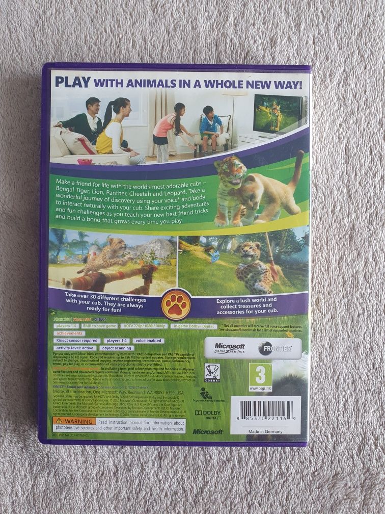 Gra Xbox 360 Kinectimals Kinect!