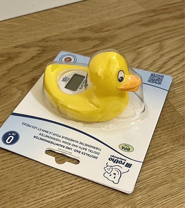 Цифровий термометр для ванни та кімнати Rotho Babydesign - уточка