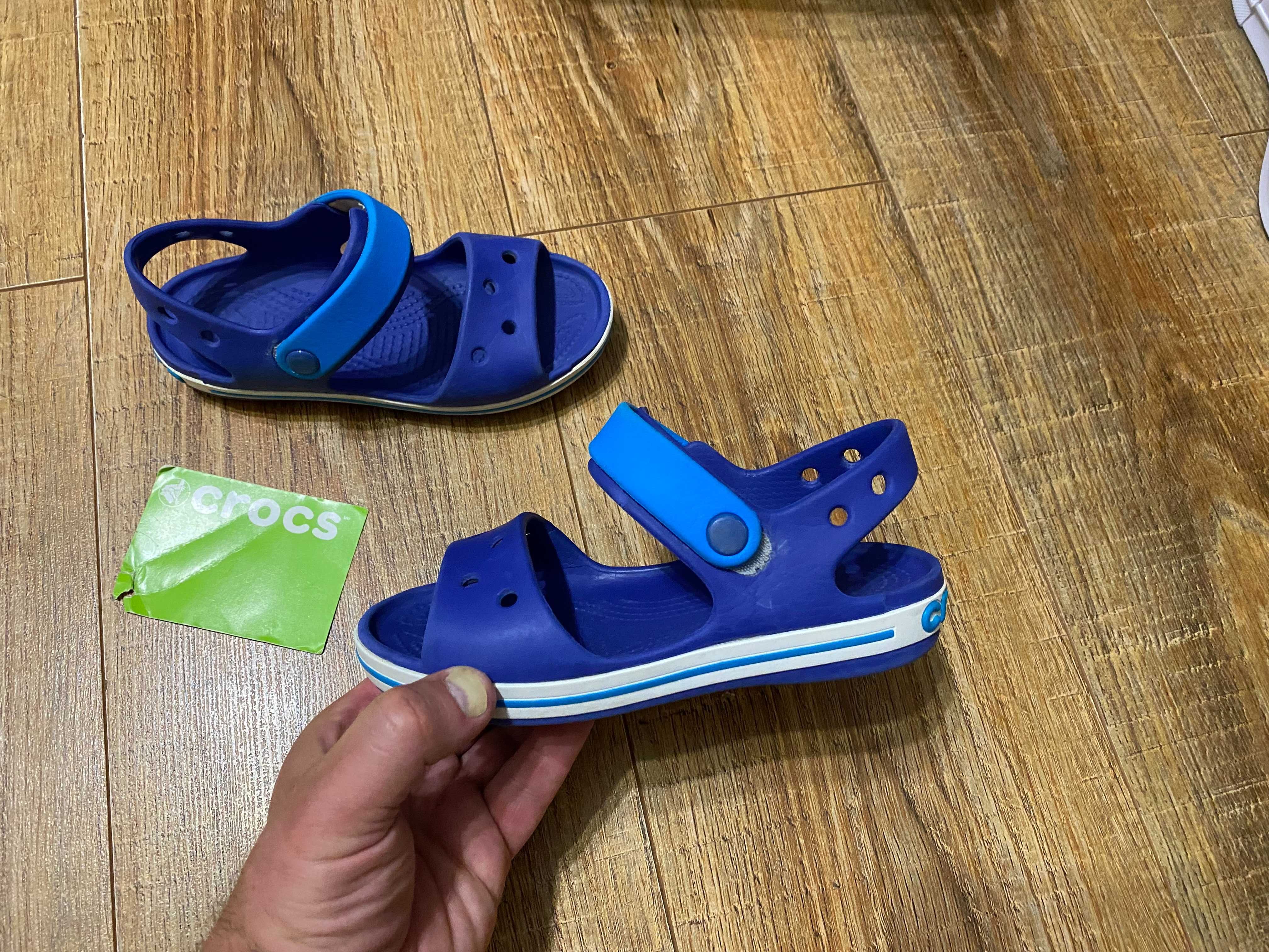 Crocs шлепки босоножки сандали детские сабо Кроксы р.28 С-12