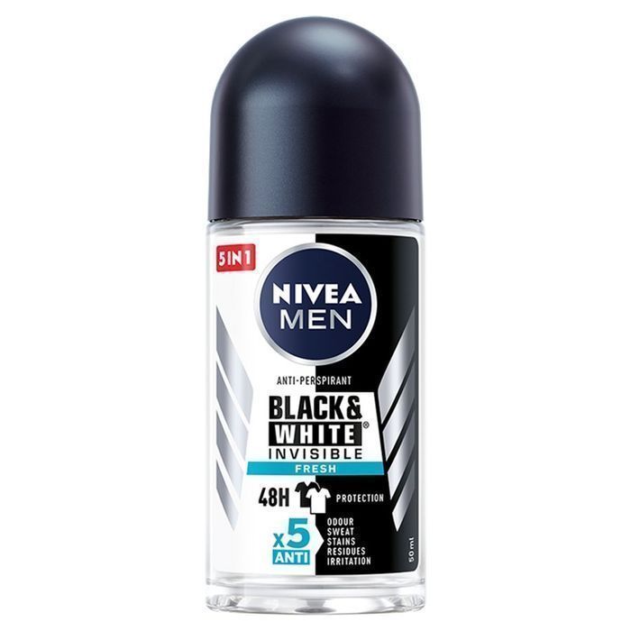 Nivea Men Blackwhite Invisible Fresh Antyperspirant W Kulce 50Ml (P1)