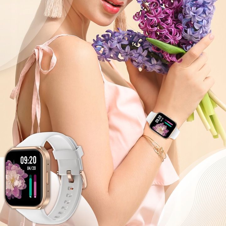 Smartwatch Zegarek Menu Damski Rozmowy Gry Polskie Sms 2 Paski Smart W