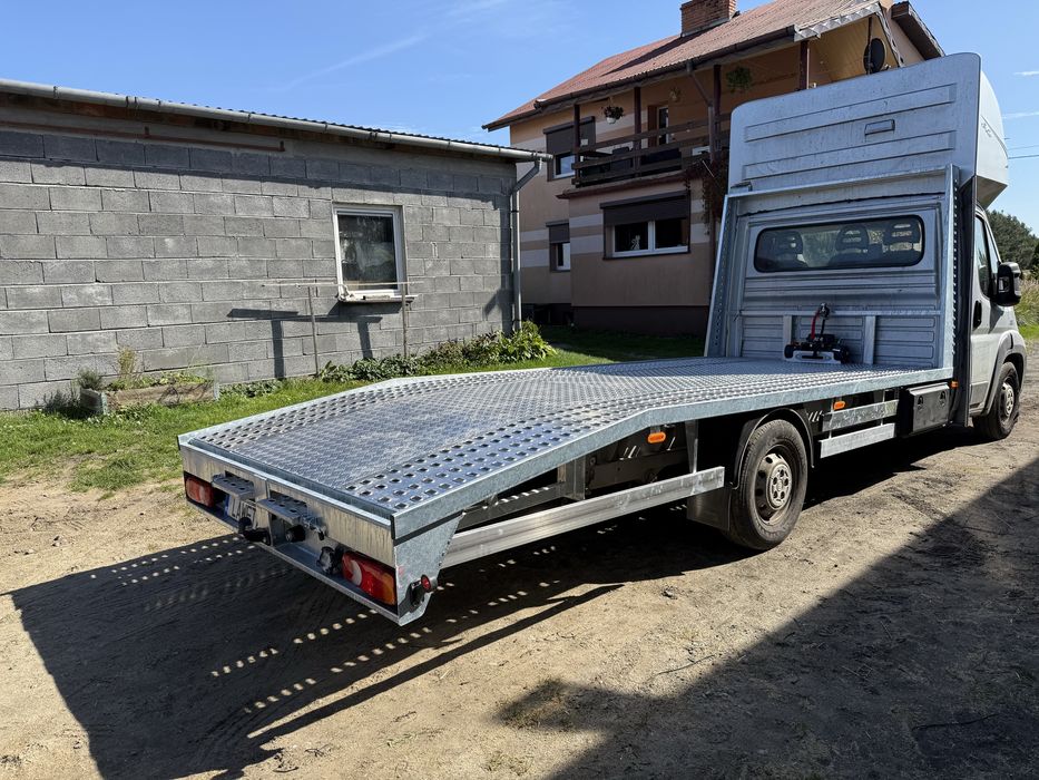 Renault Master Fiat Dacato Sprinter Zabudowa autolaweta laweta najazd