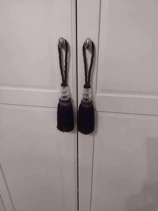 Chwosty styl glamour ozdoby na drzwi na szafę