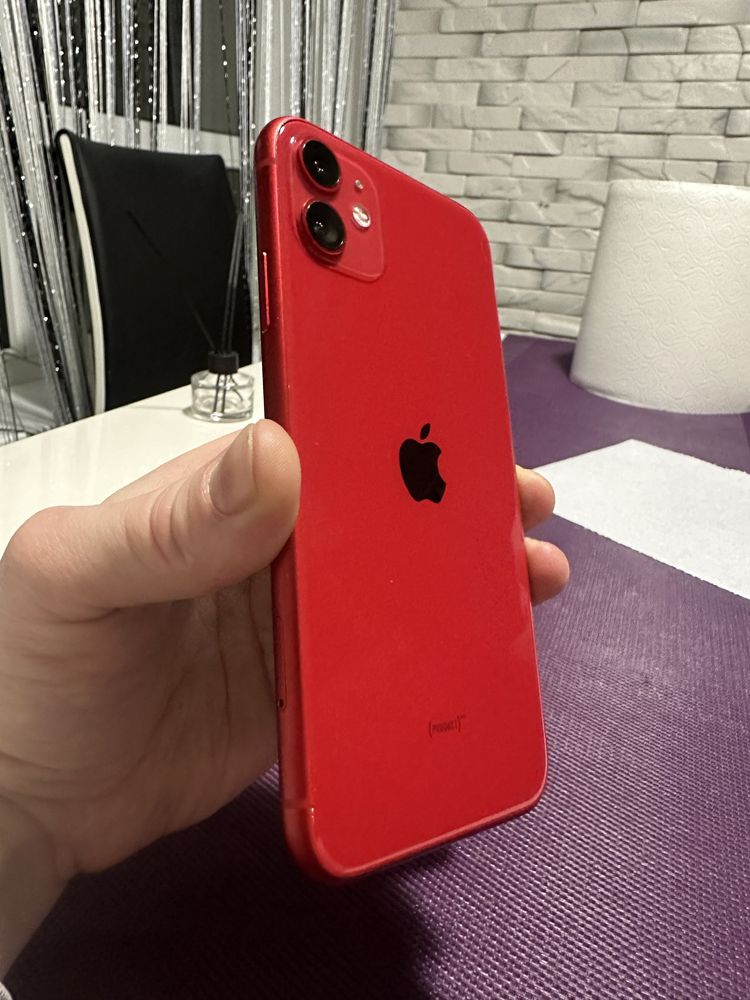 iPhone 11 Red 128GB ( iCloud) идеальный