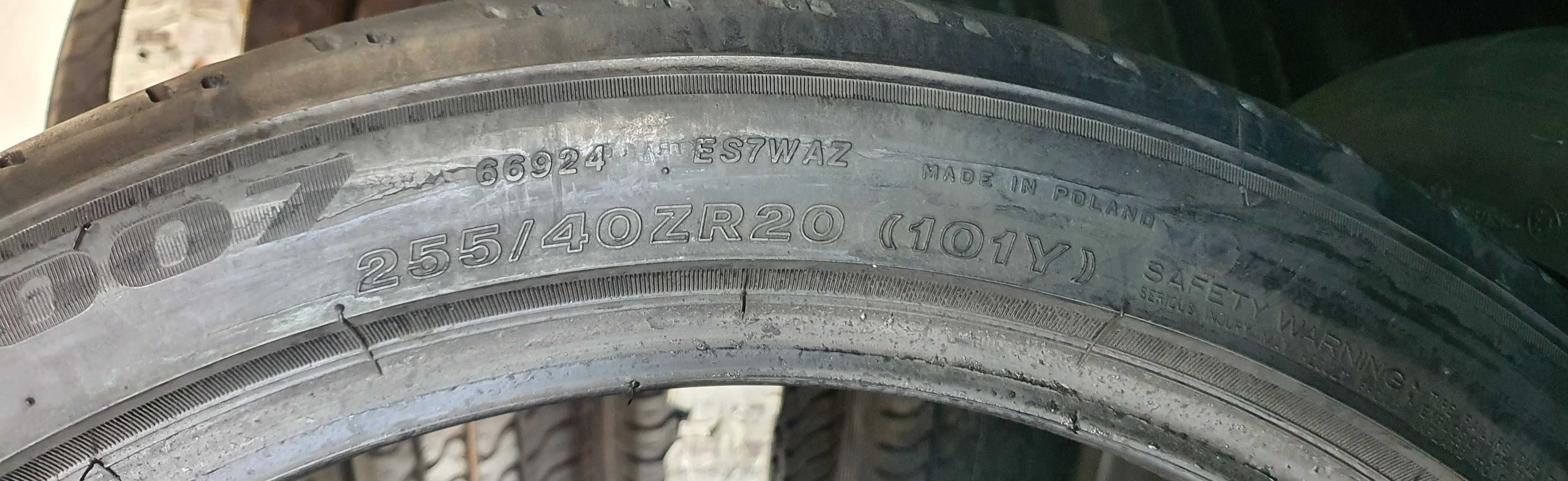 opony 255/40r20 bridgestone