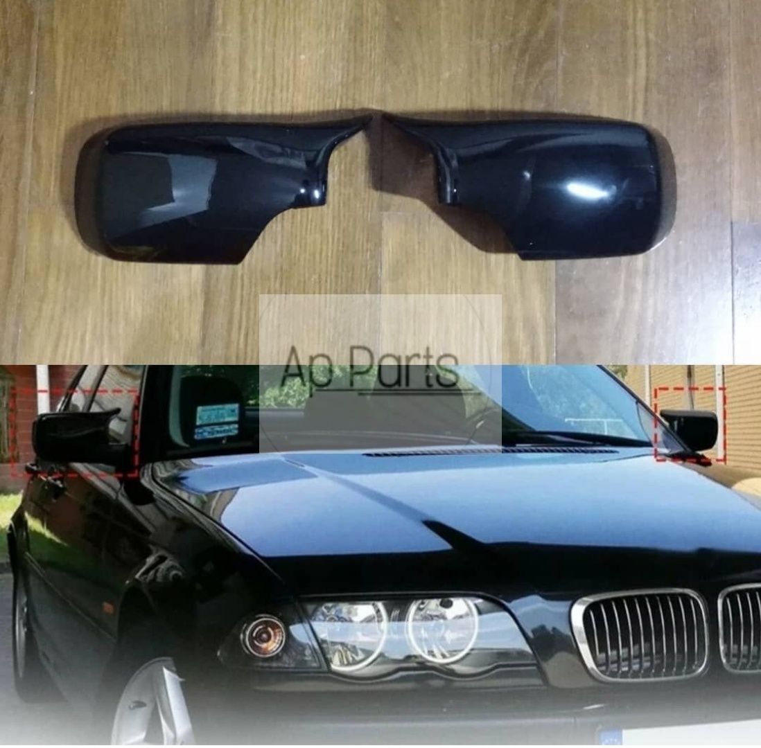 BMW E46 E39 Capas M Preto brilhante