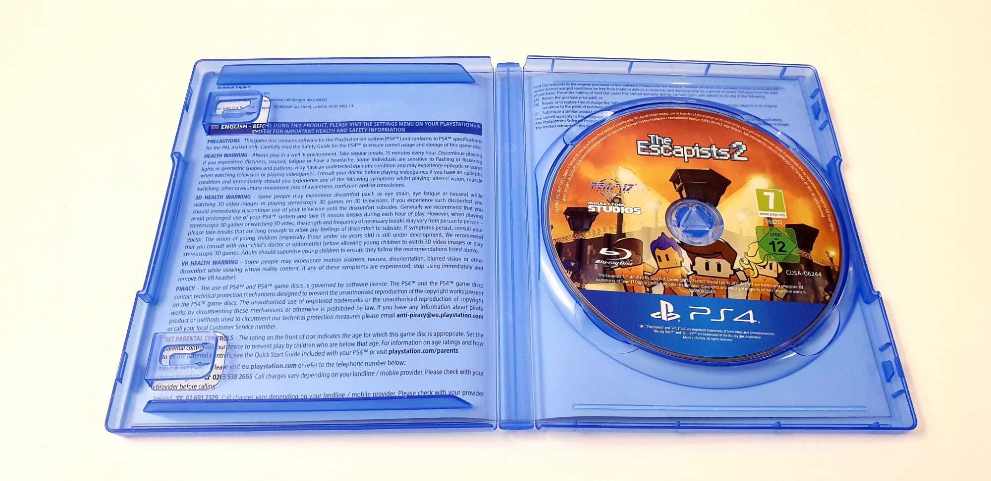 Gra The Escapists 2 II PS4 PS5 Playstation 4 5