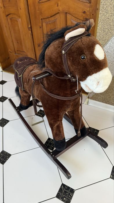 Кінь гойдалка мякий