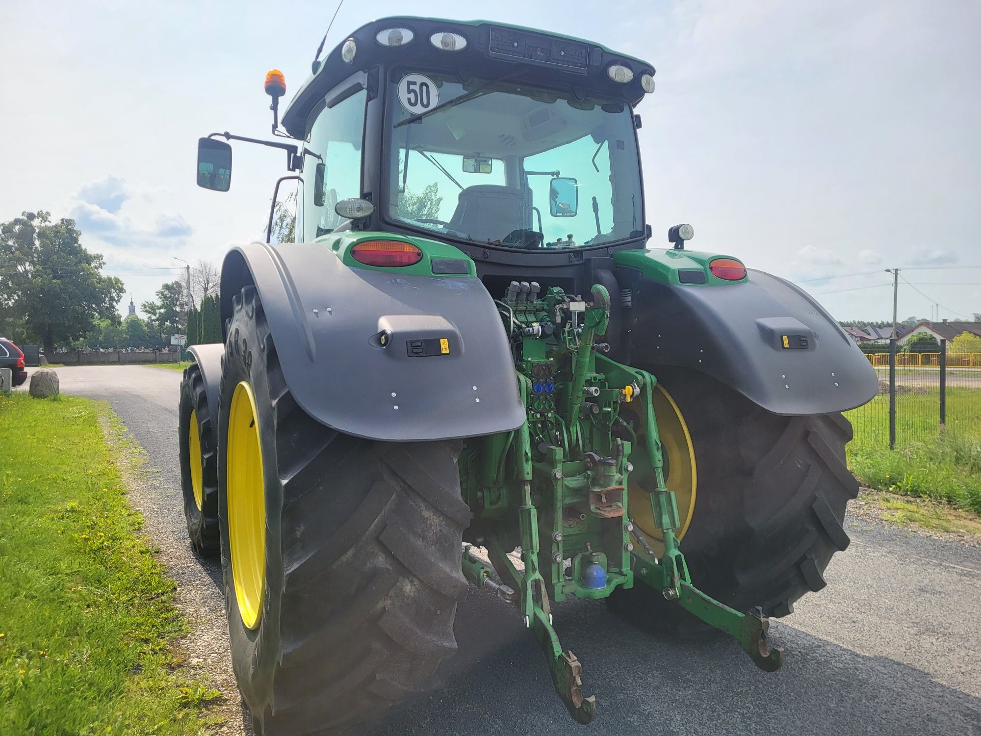 Ciągnik Johne Deere 6145R Pneumatyka,Amort Oś 6155r fendt claas 6150
