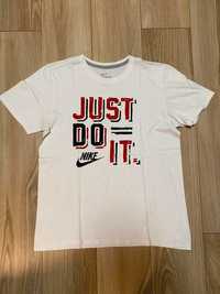 Męska biała koszulka Nike