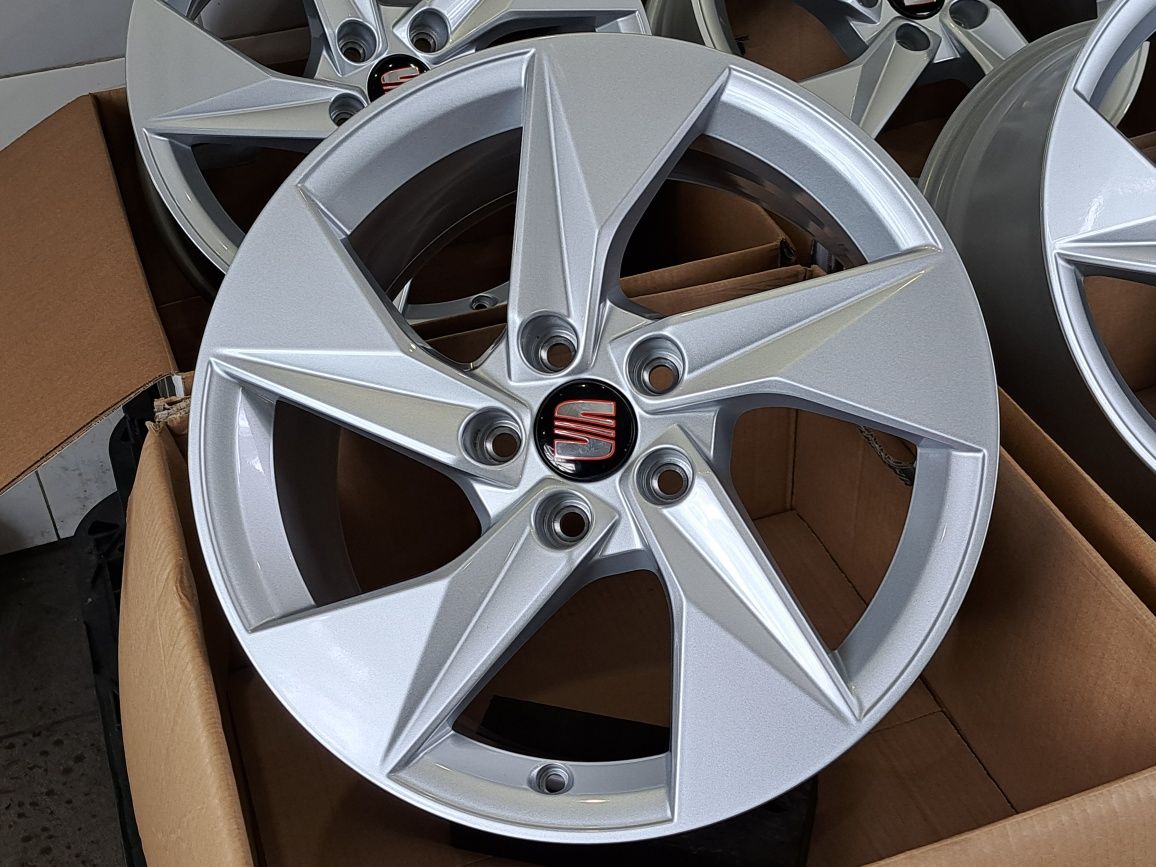 Alufelgi NOWE SEAT 17' 5x112 Leon Exeo Altea Toledo Freetrack Ateca