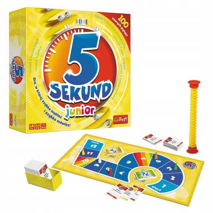 Trefl 5 SEKUND Junior 6+  *NOWA*