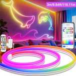 Tuya Zigbee Taśma Neon LED RGBIC 3m Acosh USB
