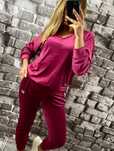 Dres welur damski