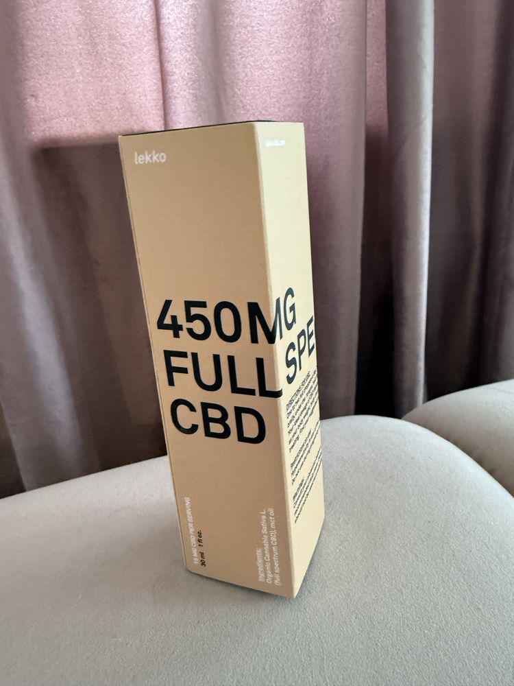 Nowy olejek CBD Lekko – Full Spectrum 450mg (30 ml)
