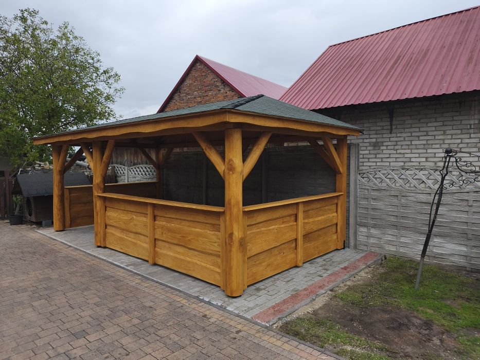 Altana ogrodowa zadaszenia