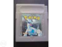 Jogo gameboy pokemon silver e manual pokemon blue e red