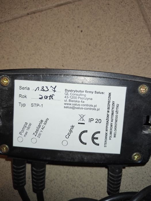 Sterownik pompy salus stp-1