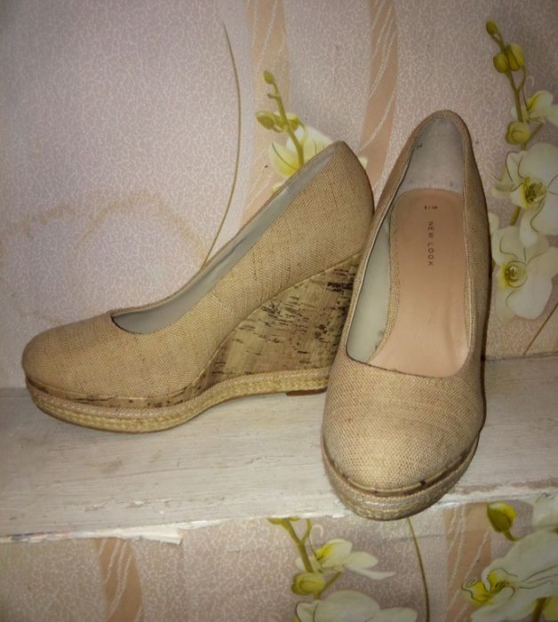 Туфли сабо танкетка 38 р