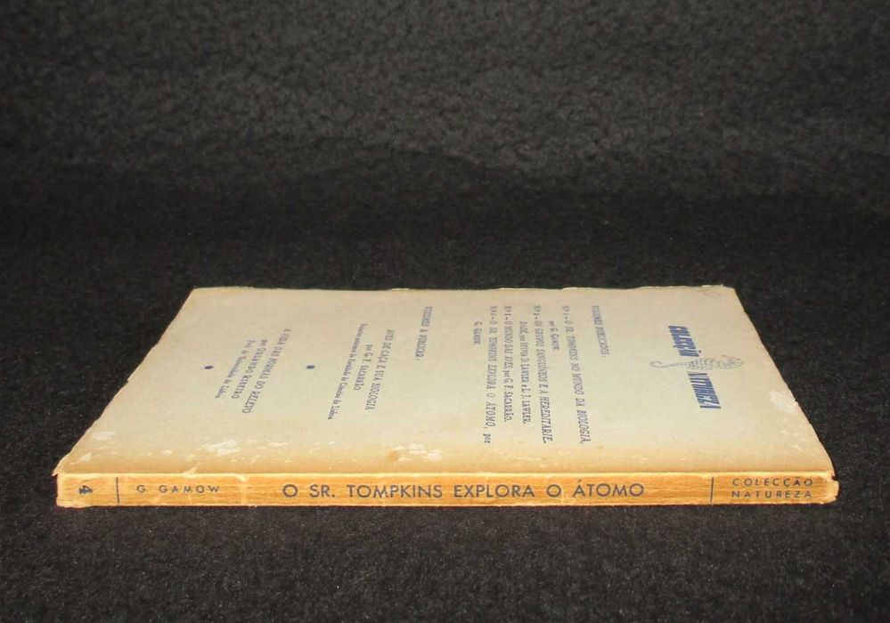 Livro O Sr. Tompkins Explora o Átomo G. Gamow Rómulo de Carvalho