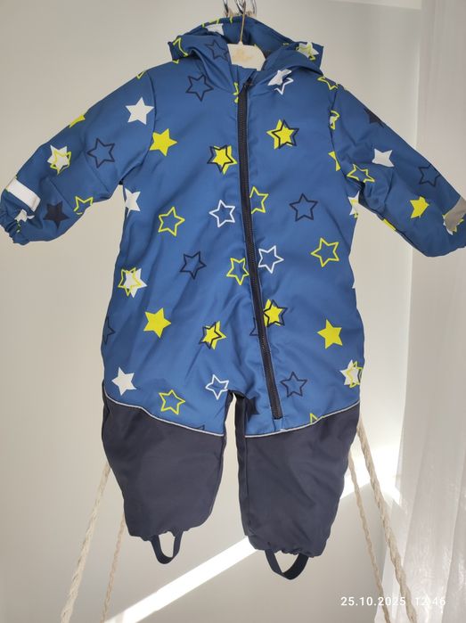 Продам зимовий комбінезон для хлопчика 68-74 розмір (6-9 міс)