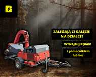 Rębak/Gałęziarka/Rozdrabniacz do gałęzi WYNAJEM