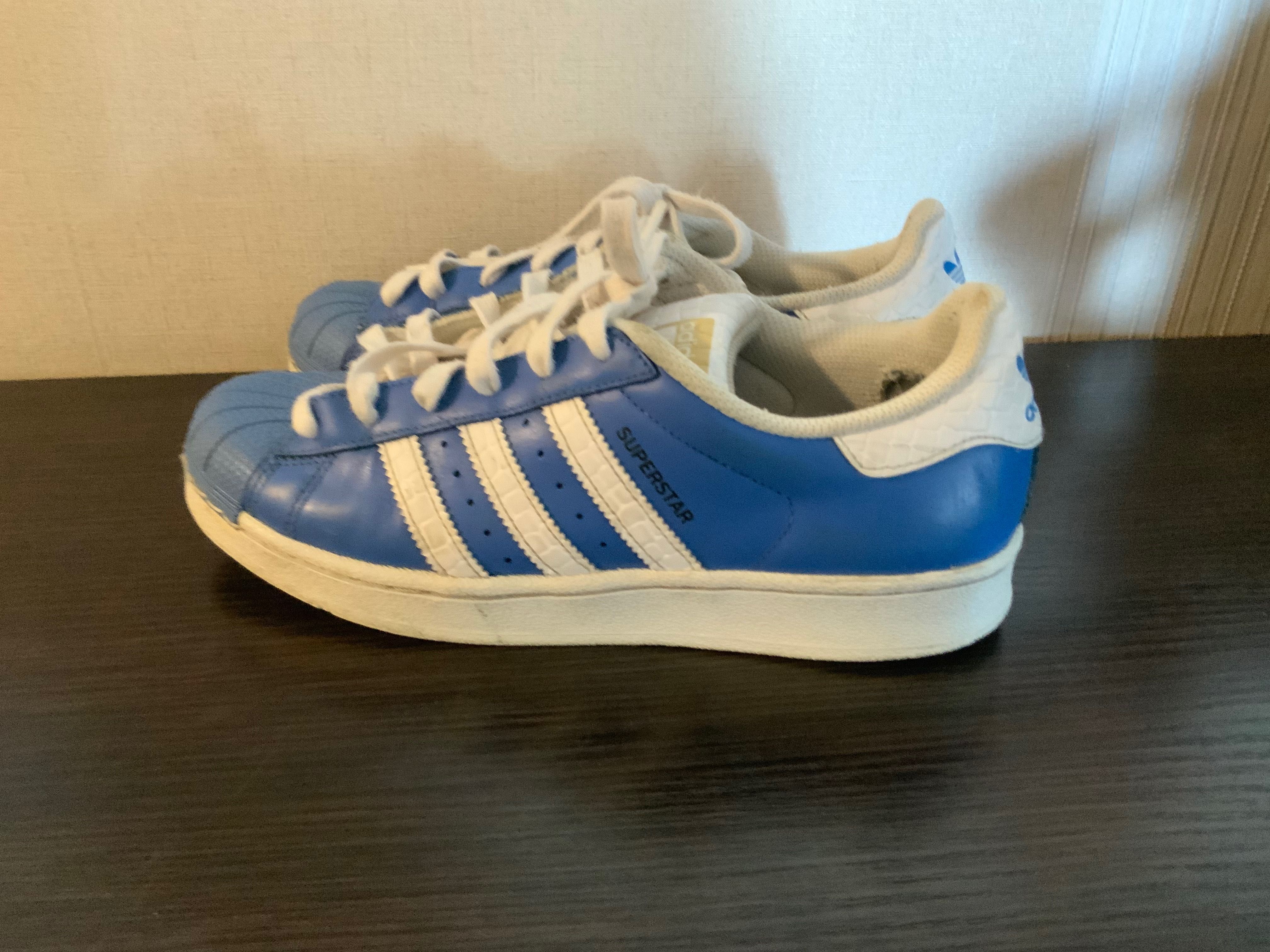 Кроссовки adidas superstar,оригинал. 38.5 размер