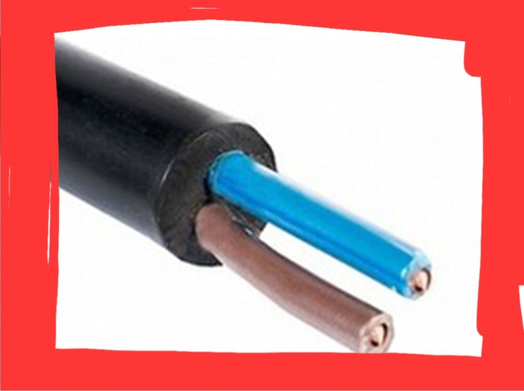 Kabel przewód ziemny YKY 2x4 mm 0,6/1kV 10m