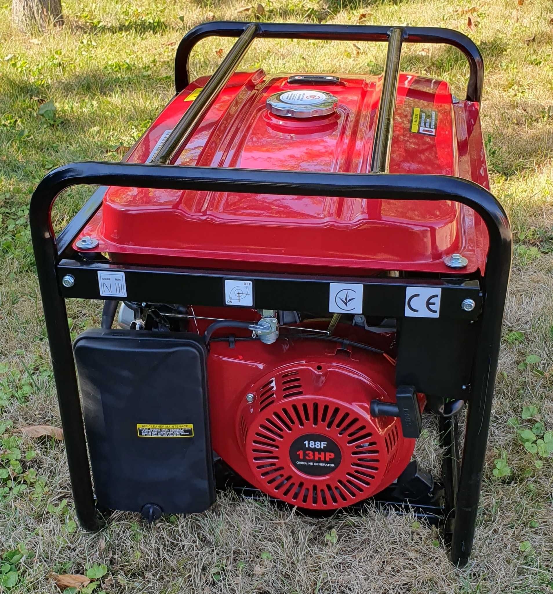 Генератор Bison BS6500E, 5/5,5 кВт., електростартер, газ/бензин.