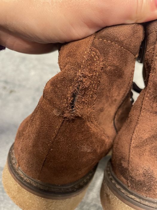 Buty zimowe kozaki botki brąz kazar 40-41 skóra