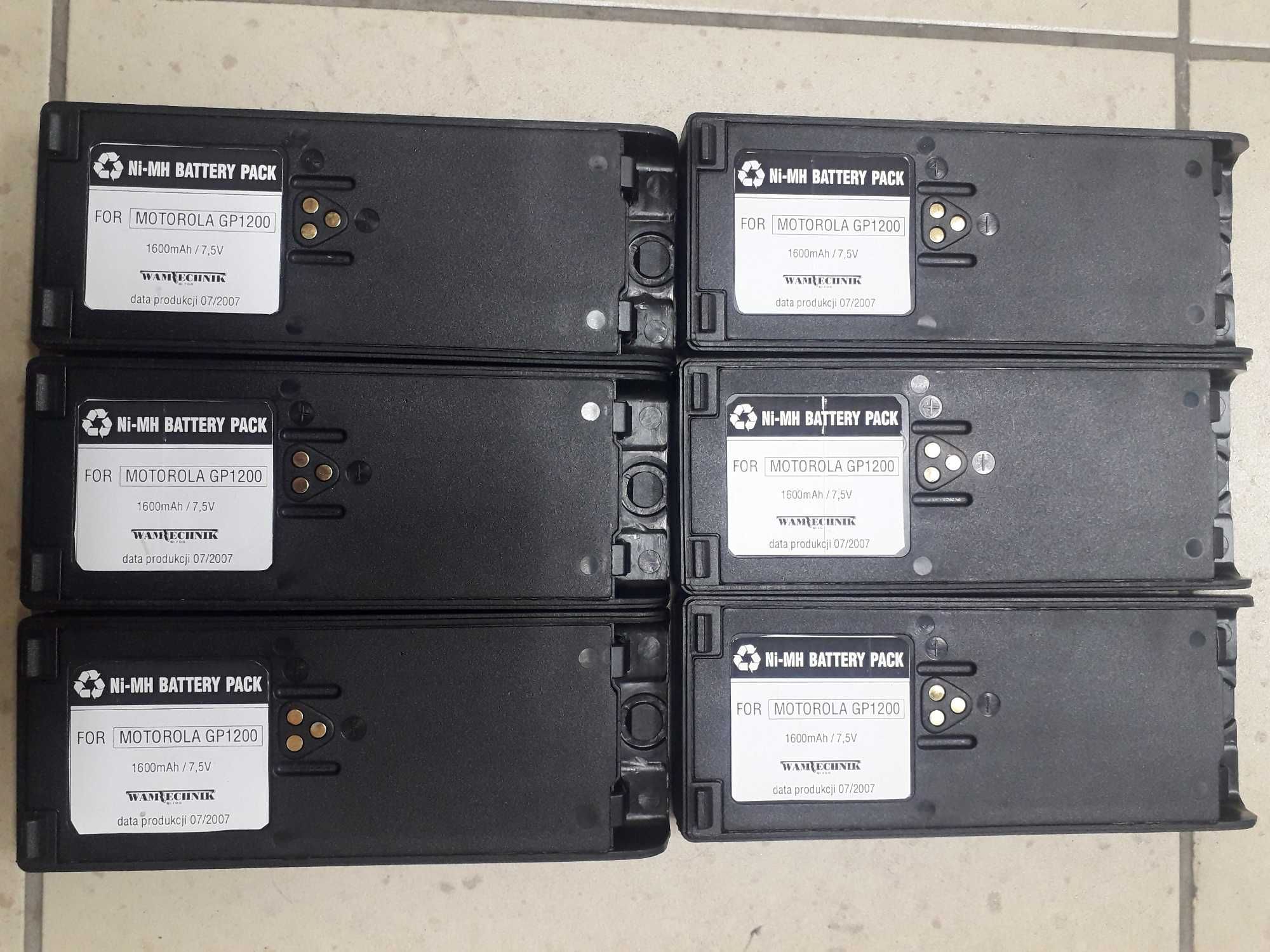 Akumulatory Motoroli GP900, GP1200, MT2100, GP320, GP340, GP360, GP380