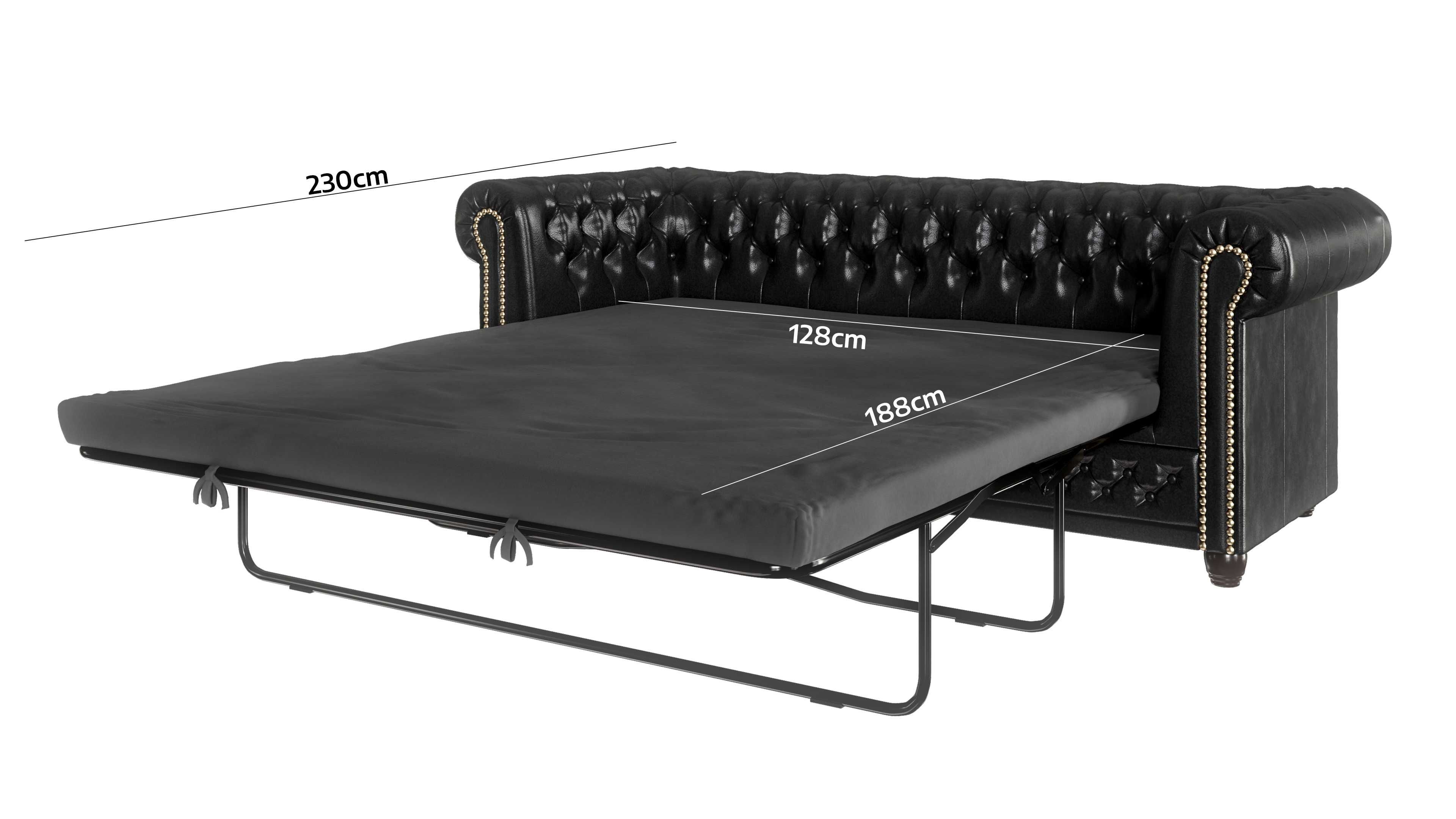 Sofa rozkładana FELIX 3 z funkcją spania tk. Venus Velvet 2923