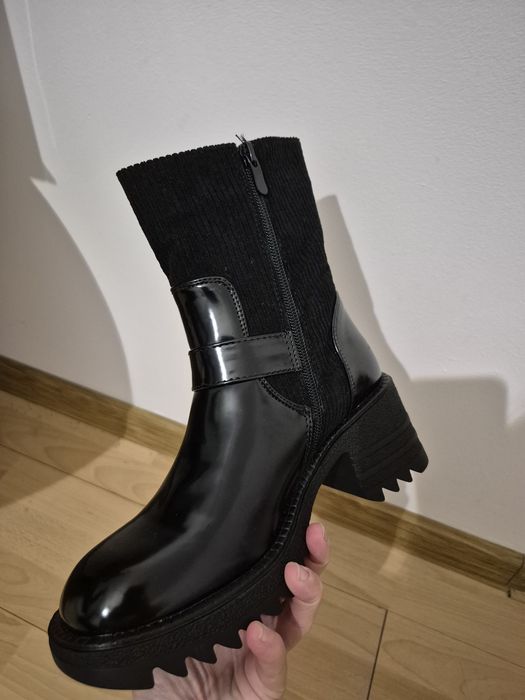 Botki damskie ocieplane