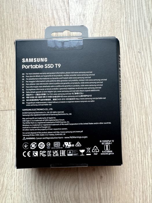 Samsung Portable SSD T9 2TB MU-PG2T0B