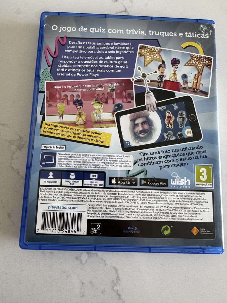 Jogo PS4 Saber é Poder