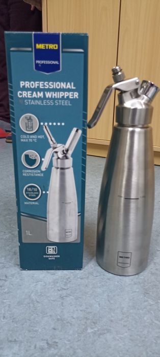 Професійний сифон для вершків / крему Metro Professional 1 л